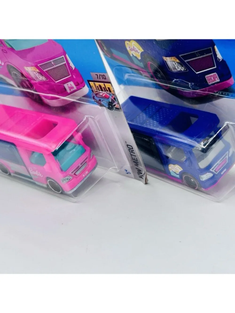2026 Hot Wheels Barbie Dream Camper Variant Set - Pink & Purple - 21/250. NEW!